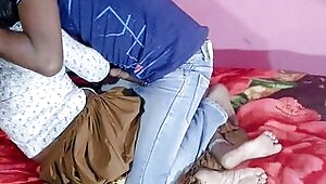 after the husband leaves the house New Bhabhi Frist time painful Anal Sex with hindi audio