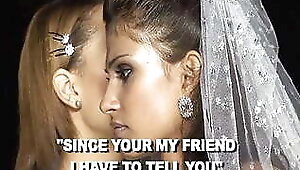 groomsmen fuck groom with huge dildos in the ass