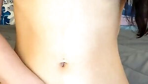 Brunette Solo Webcam Masturbation