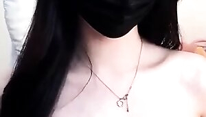 Sexy teen ebony solo toy masturbation