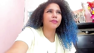 Cute blonde amateur webcam teen masturbating