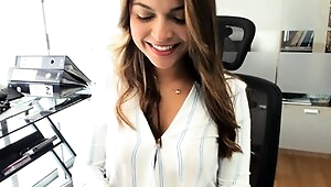 Brunette Solo Webcam Masturbation