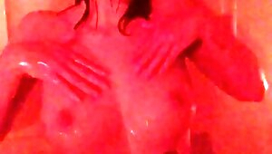 Teen solo fun masturbating when home alone