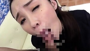 Teen POV blowjob for a big cock