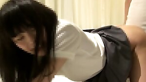 Japanese teen is a hardcore star Uncensored