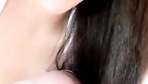 Sexy asian teen ariel spinner masturbates out in the open by