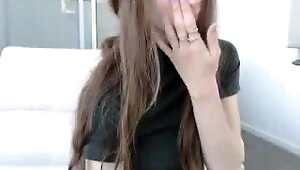 Hot Amateur Webcam Show Free Teen Porn Video Cam Dildo