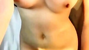 Curly Blonde Teen Records Solo Dildo Masturbation More at